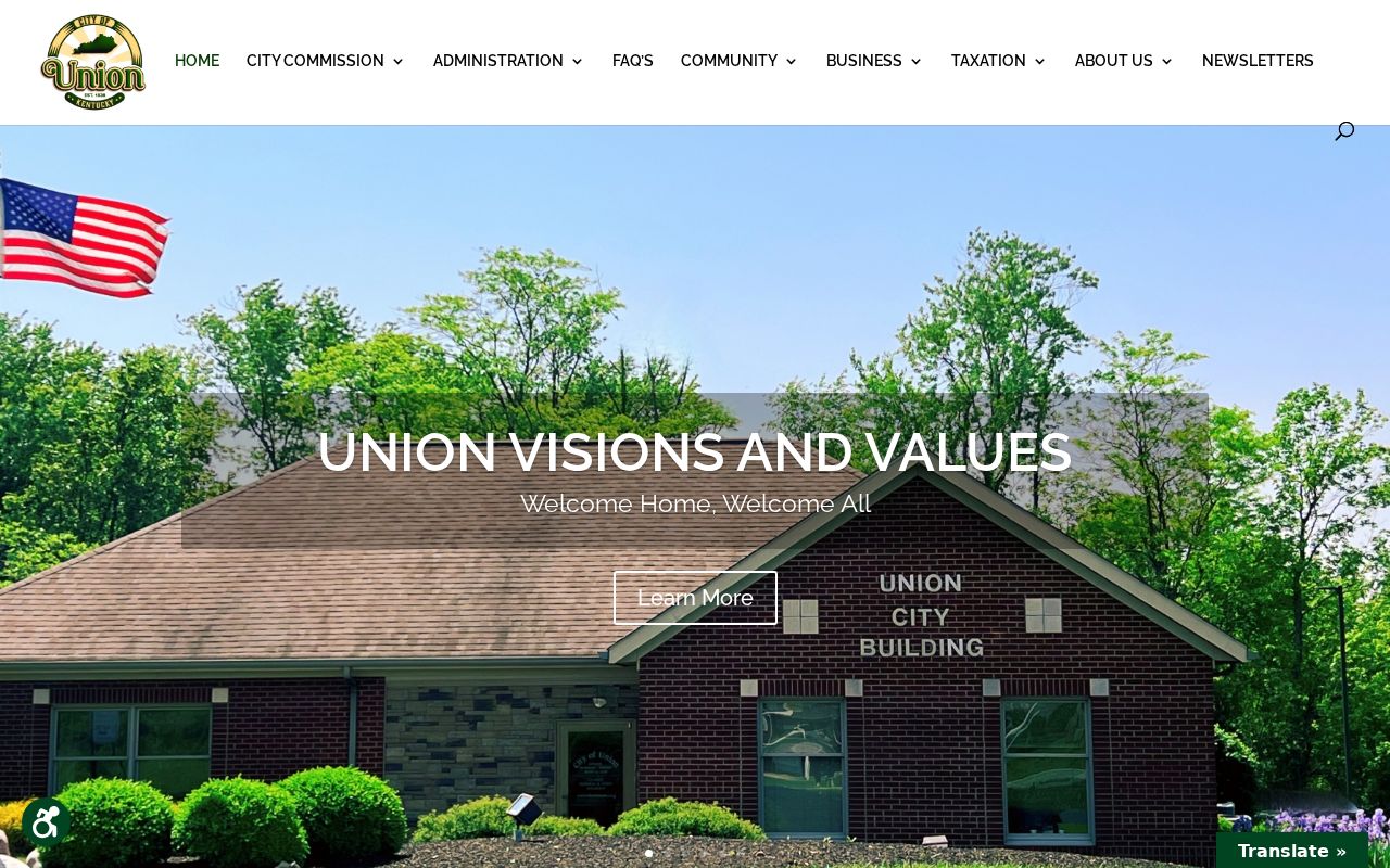 City of Union site for Boone County criminal record routing