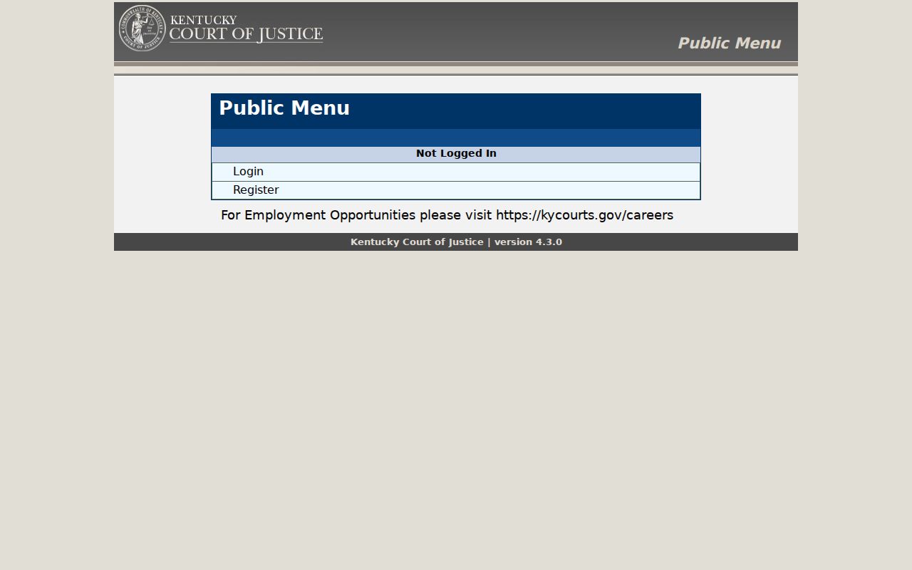 Boone County criminal records AOC request menu